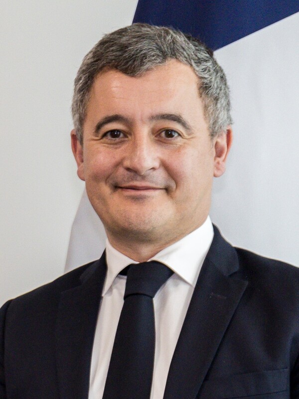 Photographie de Gérald Darmanin